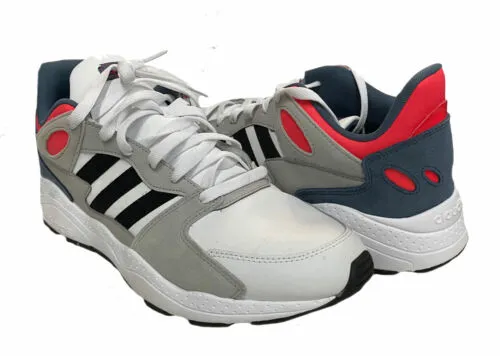 Adidas Men's Cross Training Cloudfoam Athletic Shoes White Blue Size 13