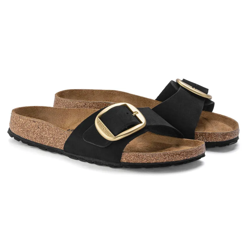 Birkenstock - Madrid Big Buckle Soft Nubuck Sandal