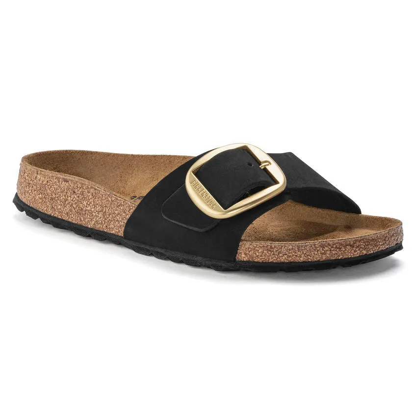 Birkenstock - Madrid Big Buckle Soft Nubuck Sandal