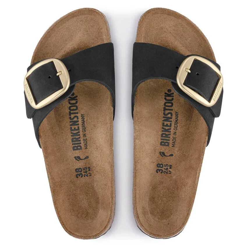 Birkenstock - Madrid Big Buckle Soft Nubuck Sandal