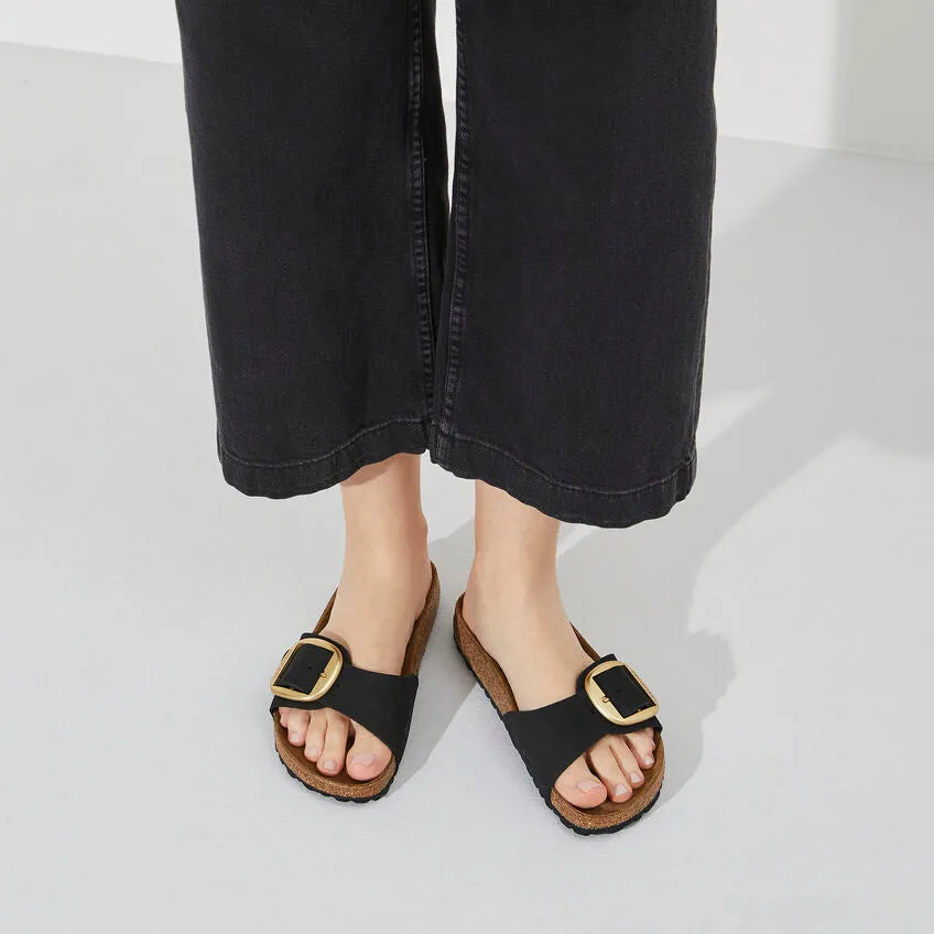 Birkenstock - Madrid Big Buckle Soft Nubuck Sandal