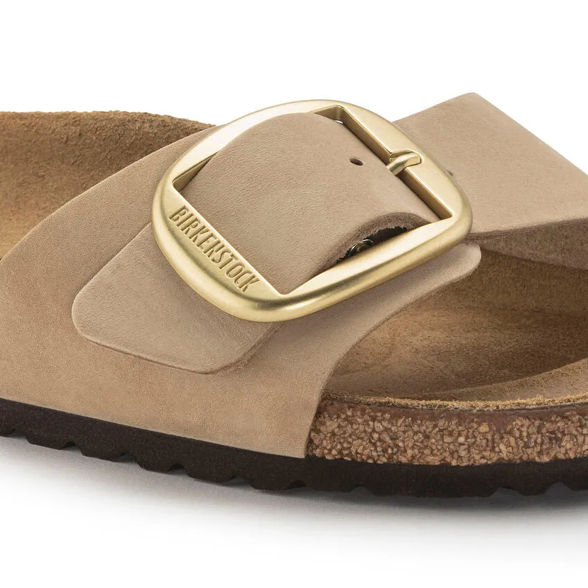 Birkenstock - Madrid Big Buckle Soft Nubuck Sandal