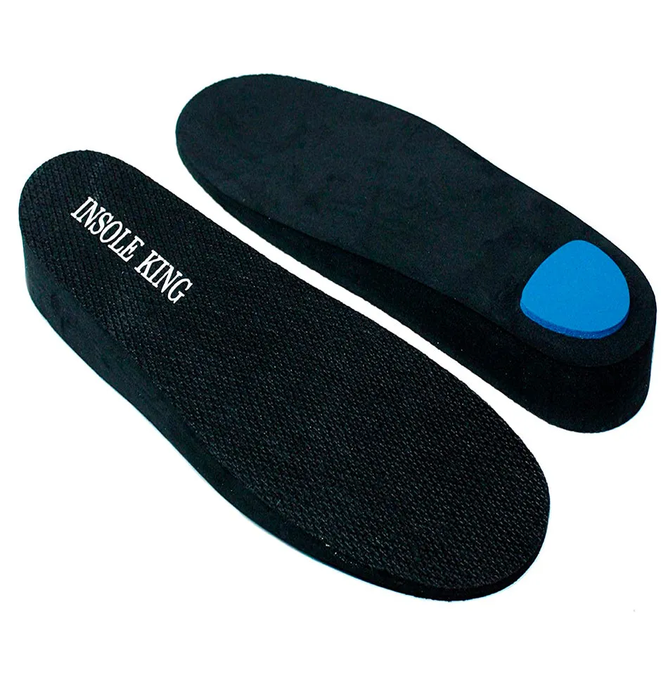 Height Increase Insole - Men Elevator Shoe Insole - 1 Inch Elevated Heel Discreetly Taller (Large Men US 10-11)