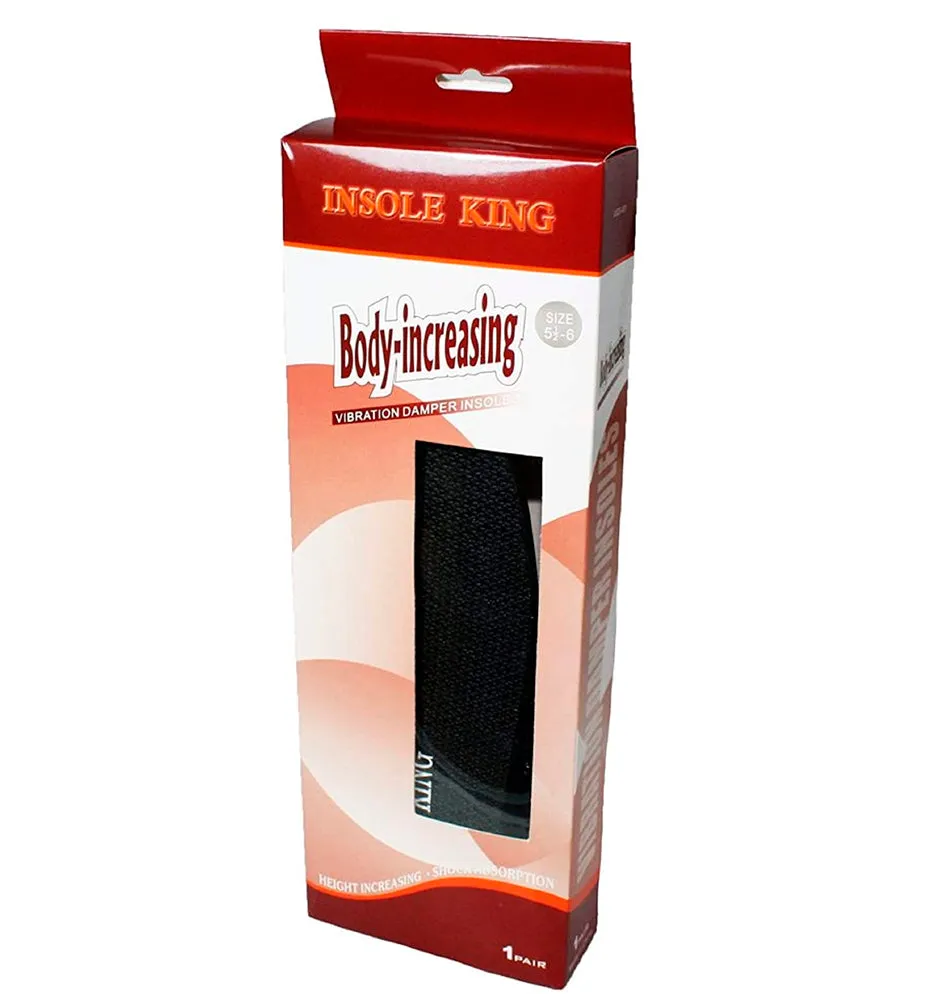 Height Increase Insole - Men Elevator Shoe Insole - 1 Inch Elevated Heel Discreetly Taller (Large Men US 10-11)