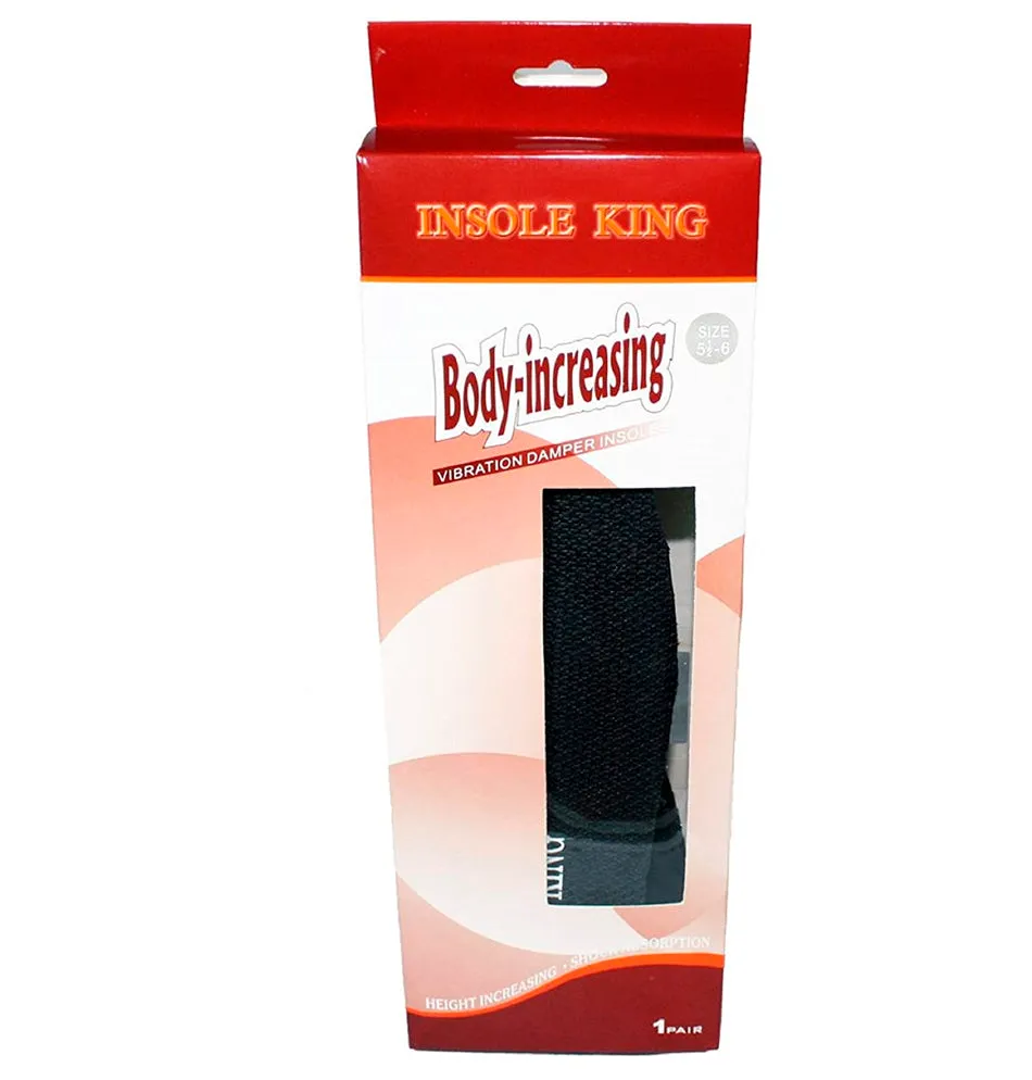 Height Increase Insole - Men Elevator Shoe Insole - 1 Inch Elevated Heel Discreetly Taller (Large Men US 10-11)
