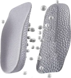 Height Increase Insoles - Orthopedic high PadsFoot Arch Contour Shoes Lifts for Men Women, Orthopedic Heel Lift Cushion Gel (Men-Gray, 2.5 CM)