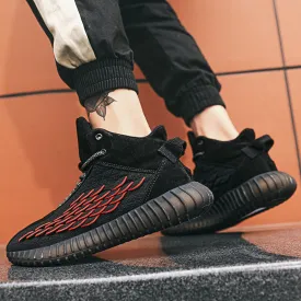 High-top shoes trend all-match basketball shoes dad