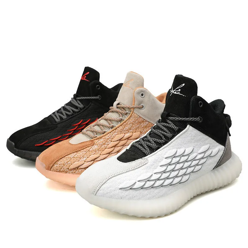 High-top shoes trend all-match basketball shoes dad