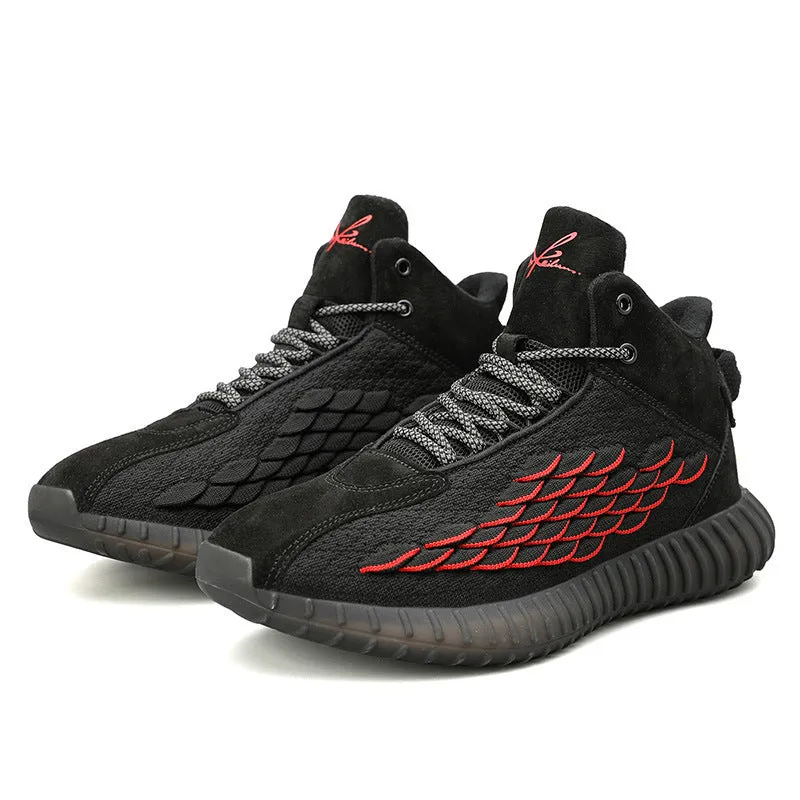High-top shoes trend all-match basketball shoes dad