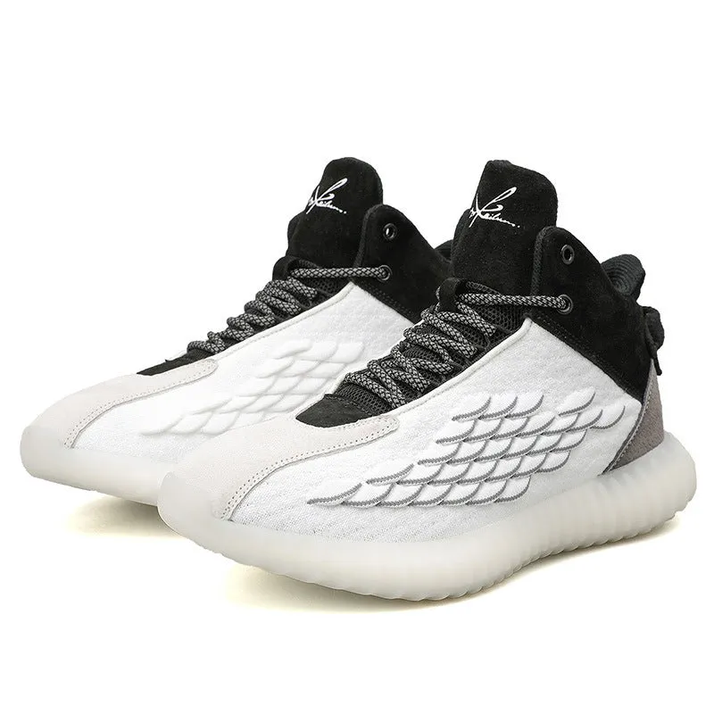 High-top shoes trend all-match basketball shoes dad