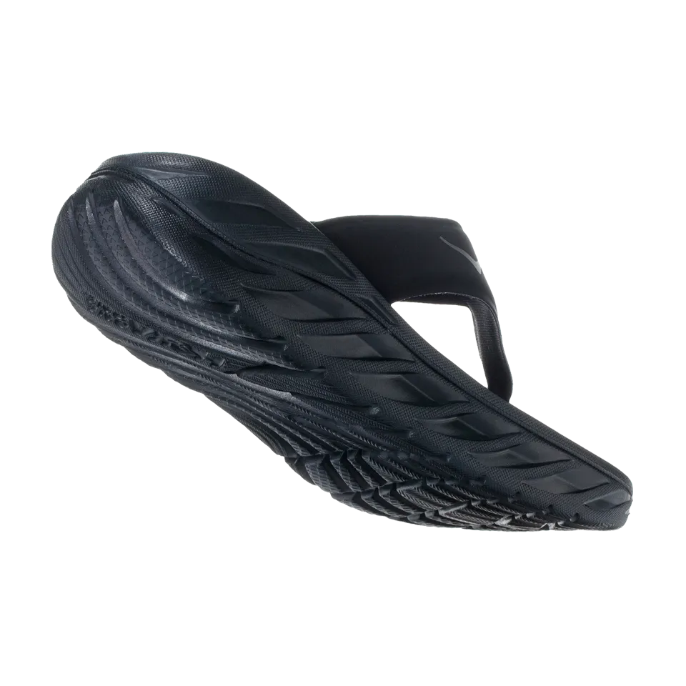 HOKA Women's ORA Recovery Flip Black/Dark Gull