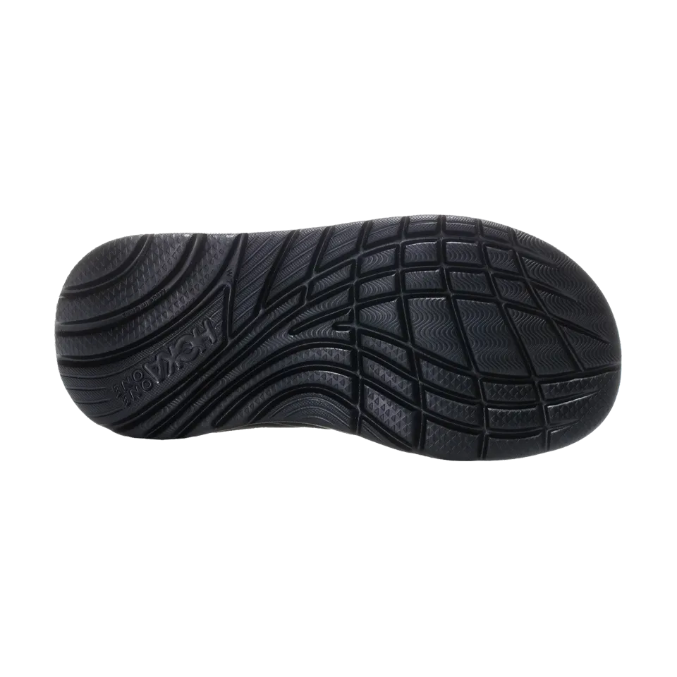 HOKA Women's ORA Recovery Flip Black/Dark Gull