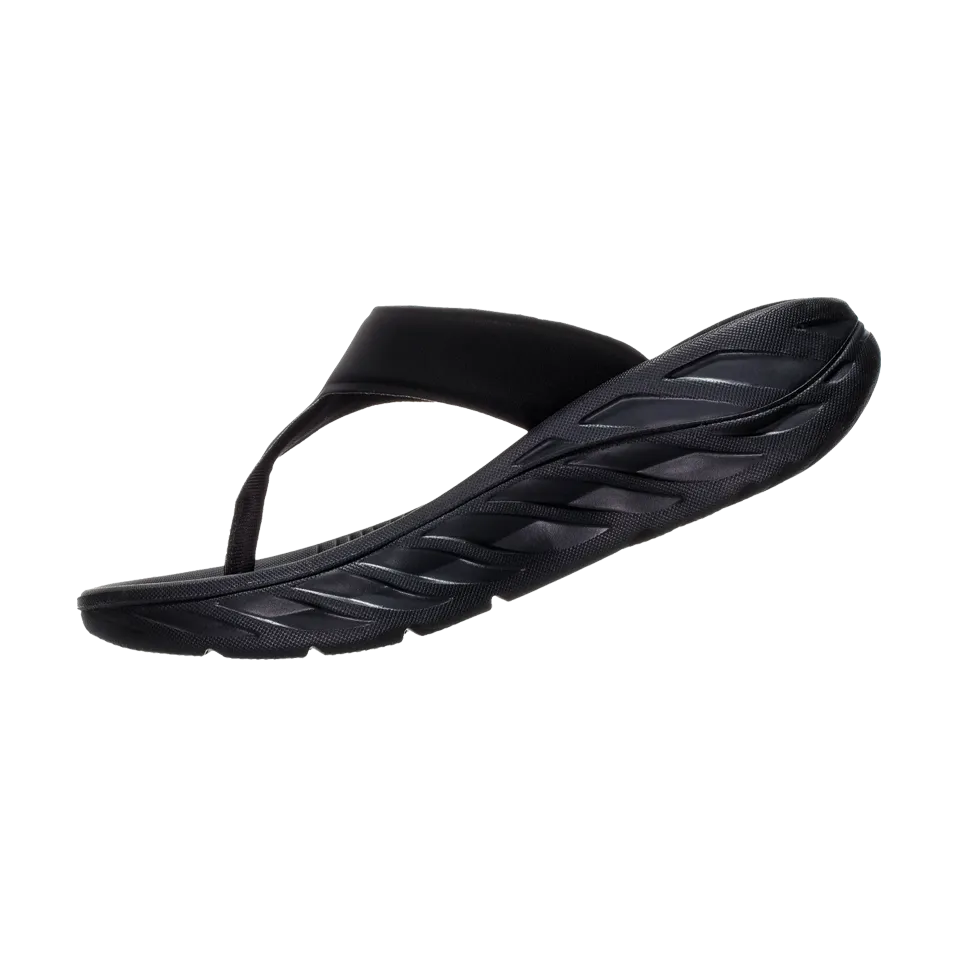 HOKA Women's ORA Recovery Flip Black/Dark Gull