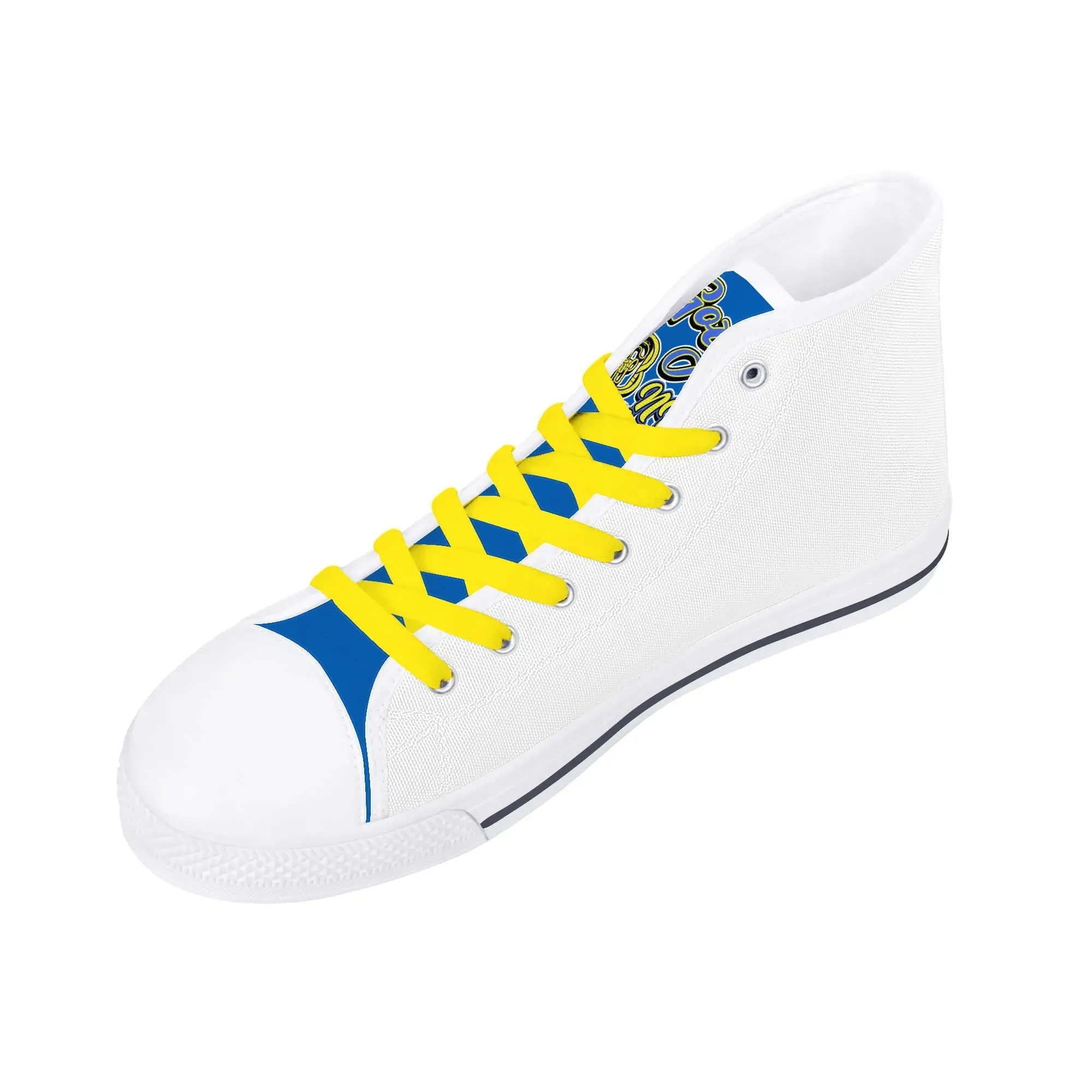 i Got Band Practice Womens High Top Canvas Shoes - Customized Tongue