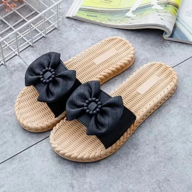 Isla™ - Cute Butterfly knot slippers