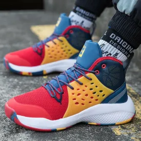 Lightweight High-Top Student Basketball Sneakers