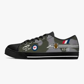 Mirage IIIO "Daphne De Dual" (A3-102) Low Top Canvas Shoes