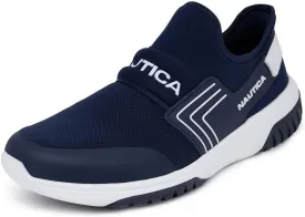 Nautica Men's Slip-On Sneakers ?C Casual Fashion Shoes for Walking, in Medium & Wide Widths