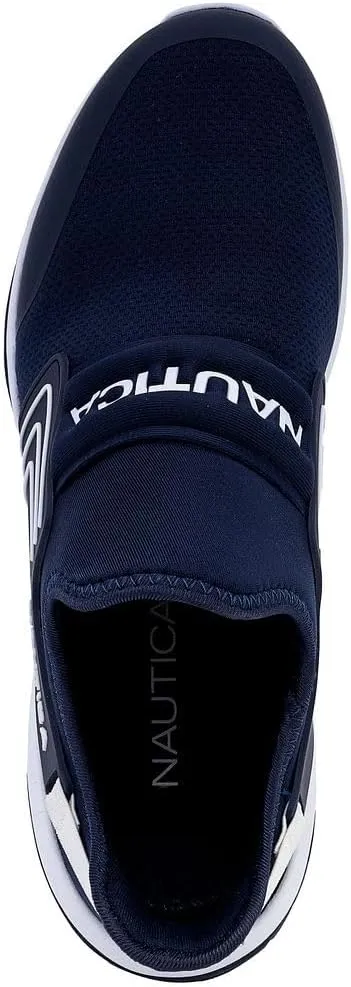 Nautica Men's Slip-On Sneakers ?C Casual Fashion Shoes for Walking, in Medium & Wide Widths