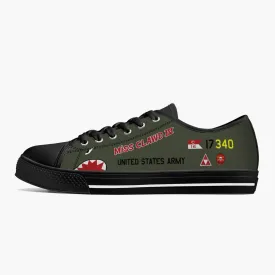 OH-6A "Miss Clawd IV" Low Top Canvas Shoes
