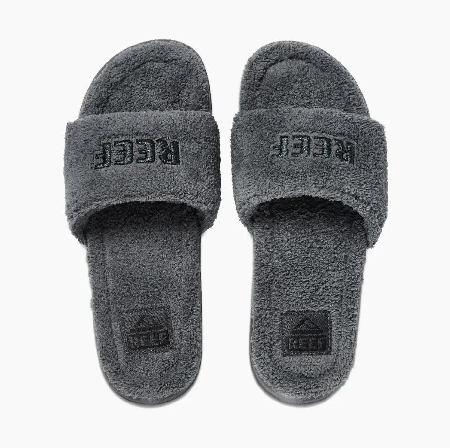 REEF Mens Faux Shearling One Slide