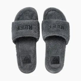 REEF Mens Faux Shearling One Slide