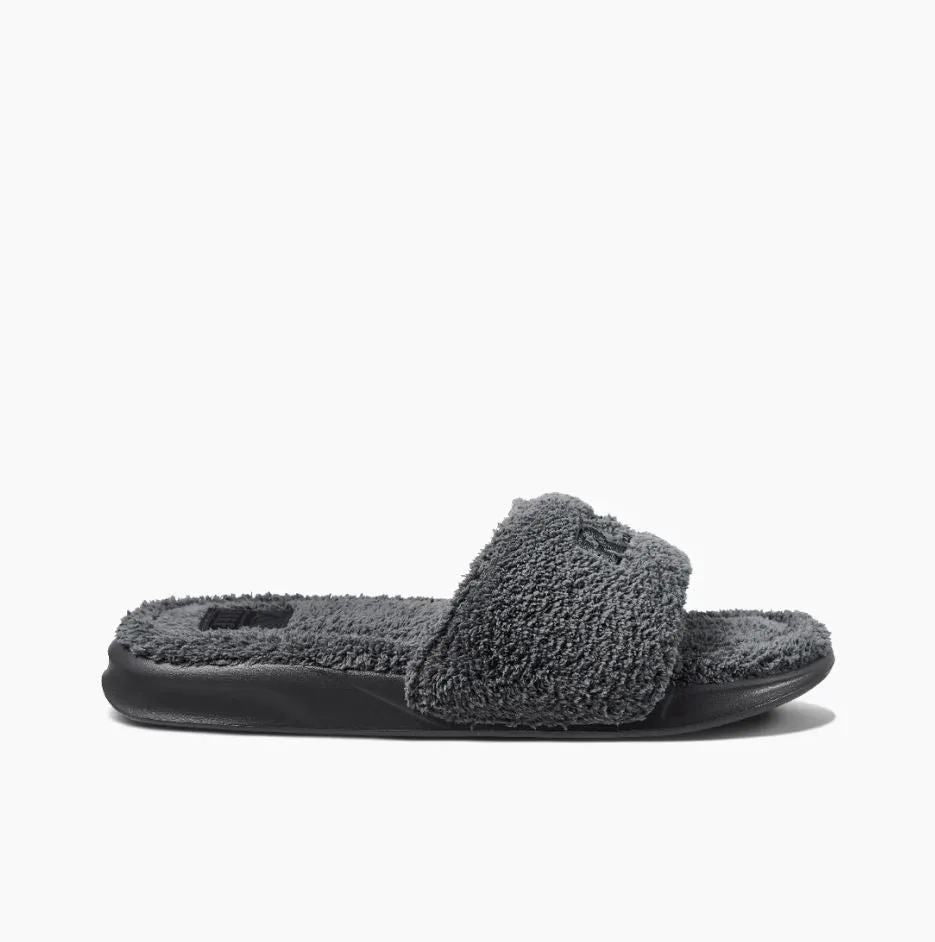 REEF Mens Faux Shearling One Slide