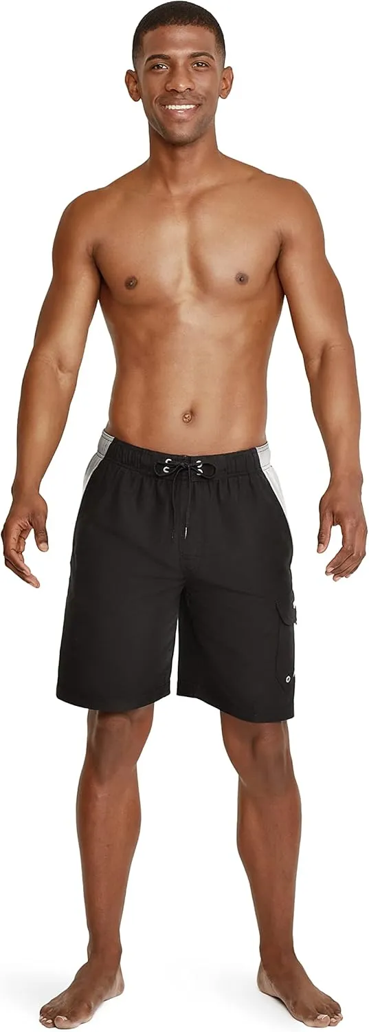 Speedo Men's Swim Trunk Knee Length Marina Sport Volley