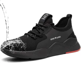 ulogu Steel Toe Shoes for Men WomenWaterproof Lightweight Roofing ShoeSafety Industrial Work Sneakers
