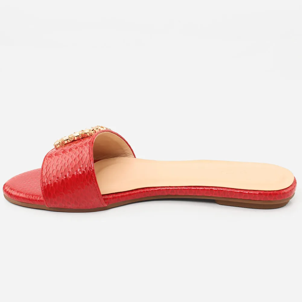 Women "IDA" Flat Slippers