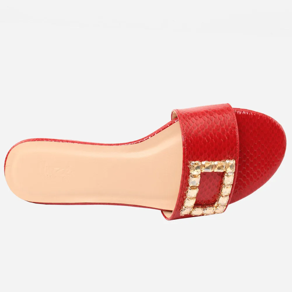 Women "IDA" Flat Slippers