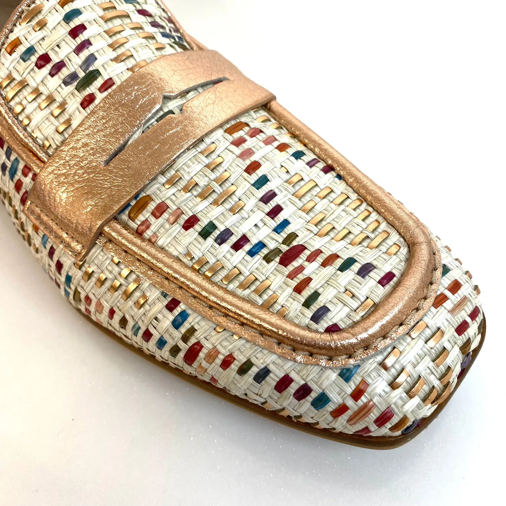 Wonders Woven Slip On Loafers
